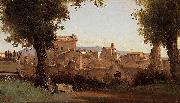 Farnese Gardens Jean Baptiste Camille  Corot